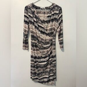 Calvin Klein Patterned Dress